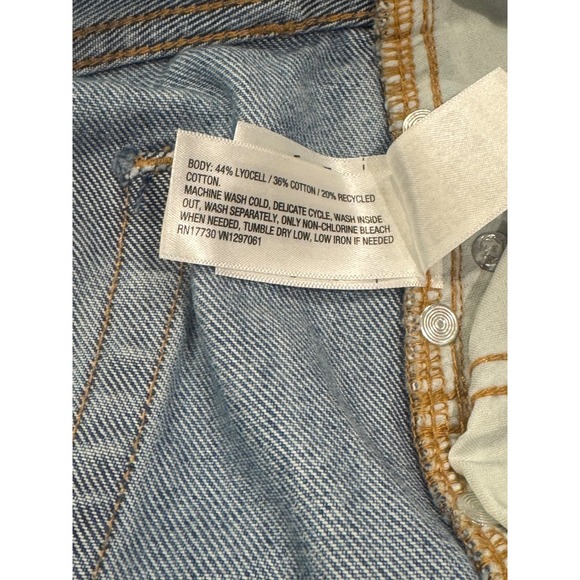 Universal Thread Womens Mid Rise 90s Baggy Studded Side Detail Denim Size 10 - Picture 6 of 7